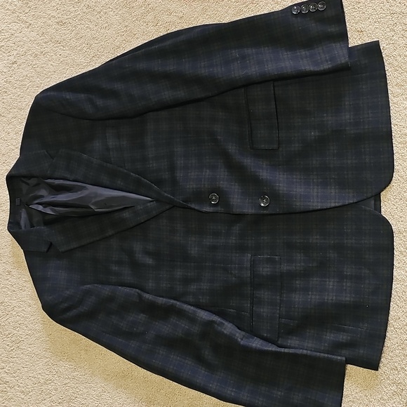 J. Crew Thompson plaid wool-blend blazer - Picture 2 of 16